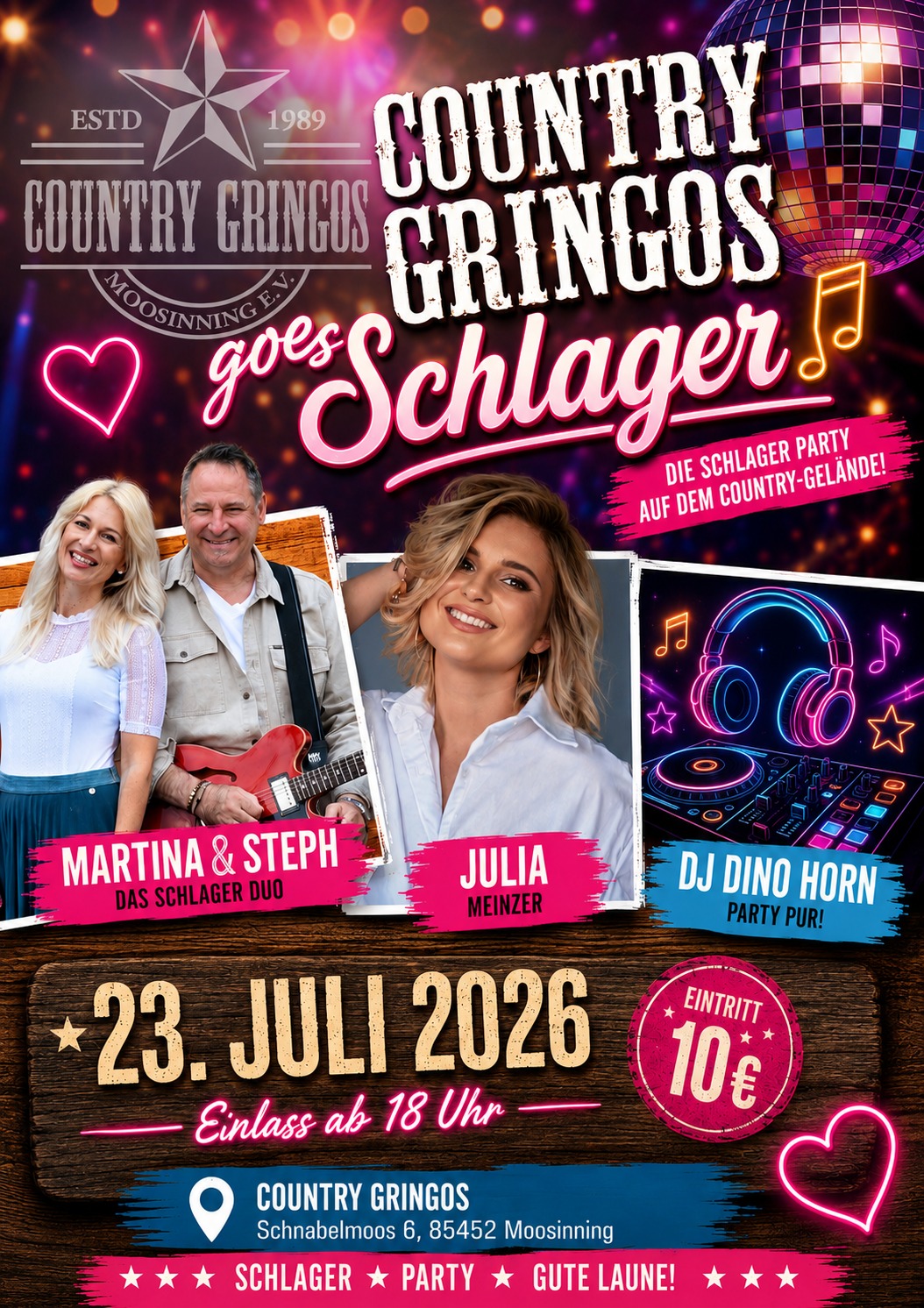 Country Gringos goes Schlager